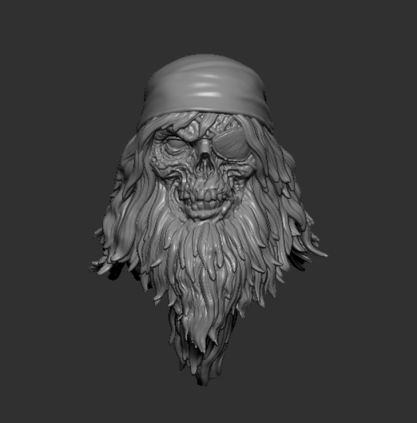 Sea Wolf UNDEAD with patch (removable hat) - Image 2