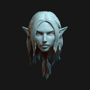 Elf female 2.0 side hair