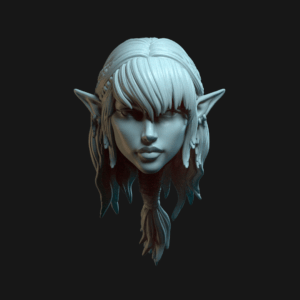 Elf female 2.0 fringe hair