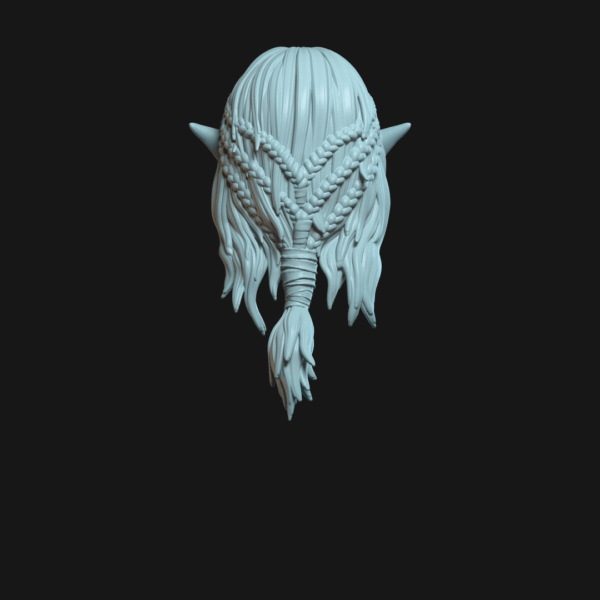 Elf female 2.0 moon tiara - Image 2