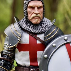 Palomino knight 3 painted headsculpt + chainmail neck piece