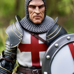 Palomino knight 1 painted headsculpt + chainmail neck piece
