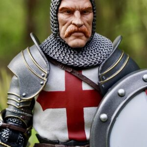 Palomino knight 2 painted headsculpt + chainmail neck piece