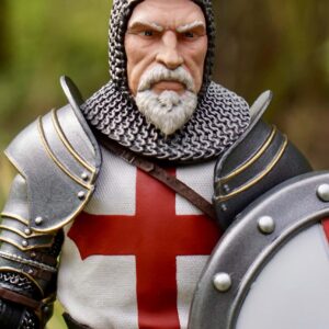 Palomino knight 4 painted headsculpt + chainmail neck piece