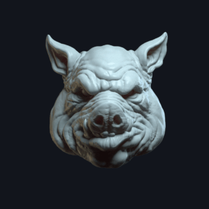 Little Pig closed mouth