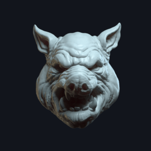 Little Pig open mouth