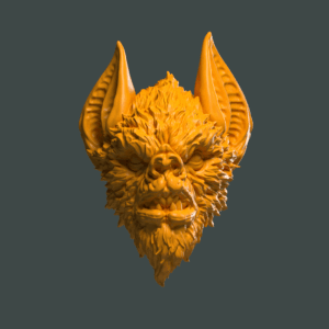 Drekkhavor Bat with fur CLOSED  mouth 1.0