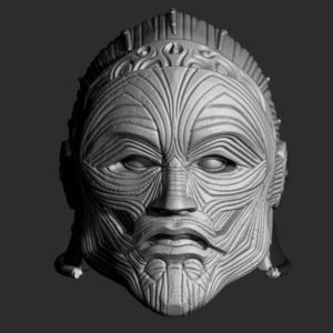 Digroen skinless knight helmet