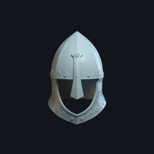 knight helmet - nose guard 1.0
