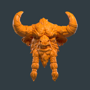 Minotaur double braid showing teeth 1.0