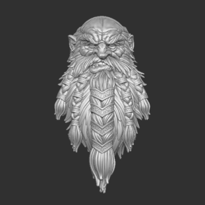 LC25 EXCLUSIVE King Dewrdi Shadowhorn (ANGRY EXPRESSION, NO CROWN)