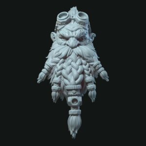 dwarf engineer with googles UP