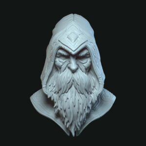 Altair full beard with separate neck piece