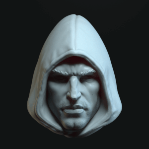 Sir Varek hooded young