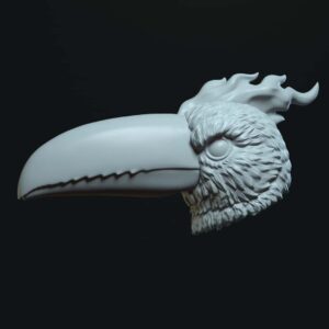 Kara Toucan regular fire mohawk