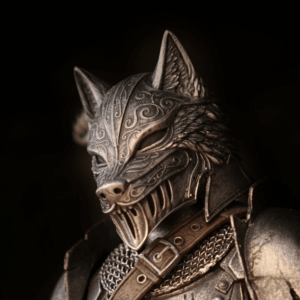 Wolf Knight painted piece PREORDER
