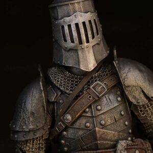 Bucked knight painted headsculpt