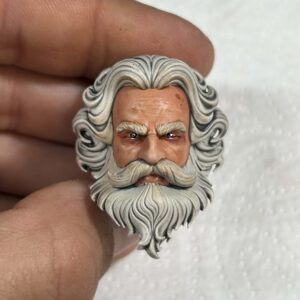 Poseidon  painted headsculpt