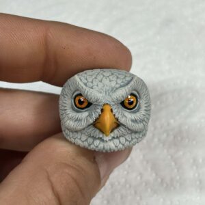 Owl painted headsculpt