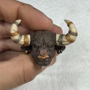Minotaur painted headsculpt