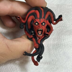 Darth Medusa painted headsculpt